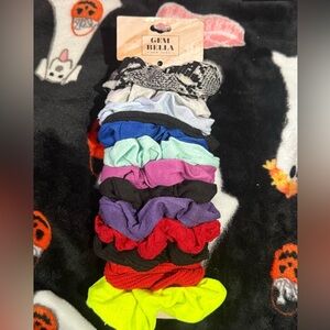 Gem Bella Scrunchie set! Lots of fun colors and some prints! New in package!